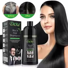 DEXE™ Original: Black Hair Color Shampoo