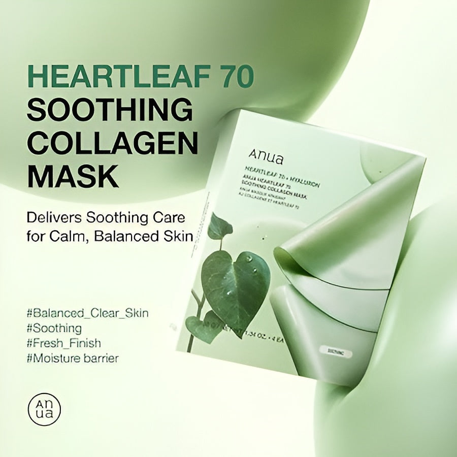 ANUA™ Soothing Collagen Glow Mask – Original Formula