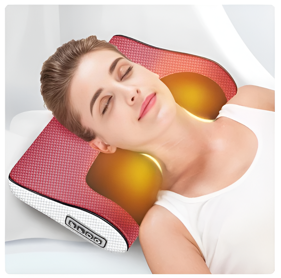 RelaxWave™ Electric Massage Pillow – Deep Vibration & Comfort Therapy