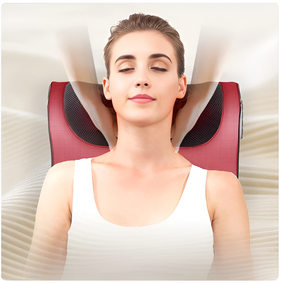 RelaxWave™ Electric Massage Pillow – Deep Vibration & Comfort Therapy
