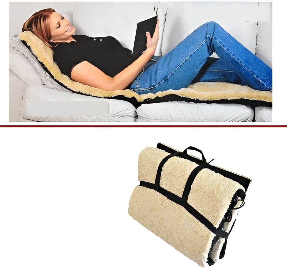 TotalRelax™ Full Body Massage Mat – Home Spa Vibration & Heat Therapy